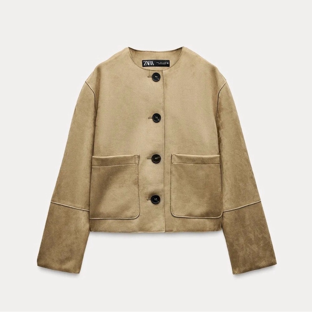 Zara suede jacket